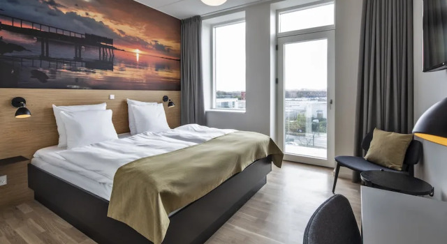 Номер Superior с балконом KOMPAS Hotel Aalborg