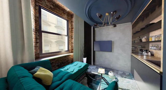 Люкс Дуплекс Forty Seven Hotel Manchester, WorldHotels Crafted