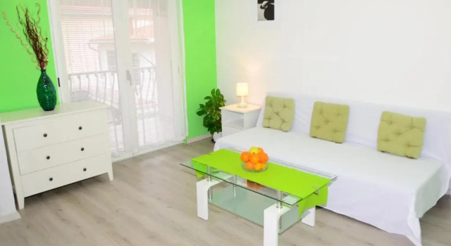 Апартаменты c 1 комнатой с балконом и с видом на горы Apartments Vodanović