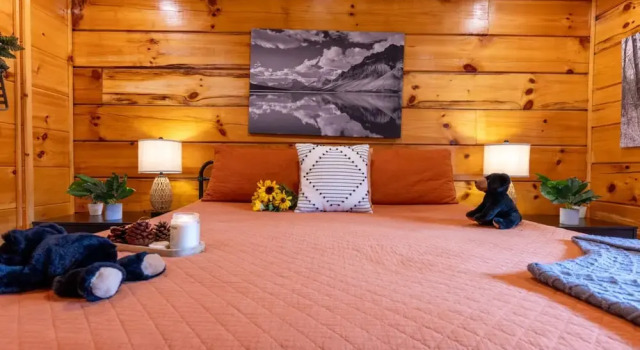 Rustic Mountain Retreat by Ghosal Luxury Lodging, Забронировать Дом для отпуска Пиджен-Фордж Great Smoky Mountains National Park, рядом с Парк гоночных аттракционов NASCAR SpeedPark Smoky Mountains