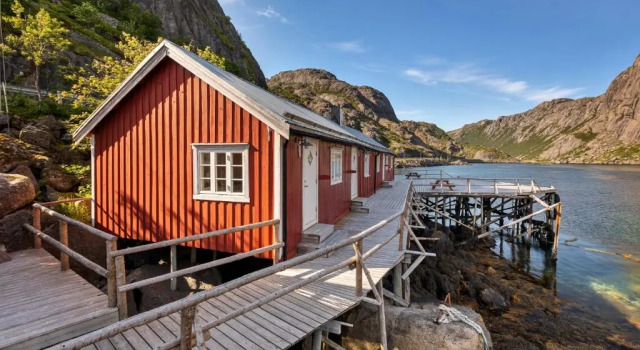 Номер Comfort Lofoten Cottages by Nusfjord