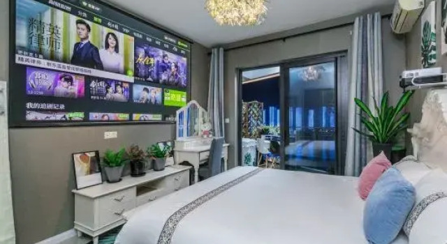 Люкс Comfort Fuzhou Taijiang Wanda River View Apartment (Binjiang Garden)