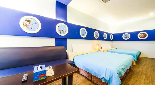 Номер Deluxe 船屋親子特色民宿Ship House