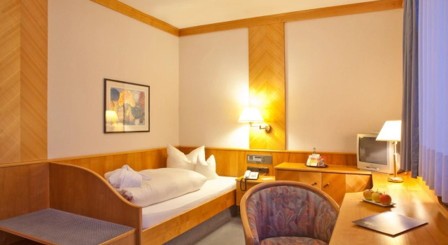 Одноместный номер Standard с балконом Hotel Bayernwinkel - Yoga & Ayurveda