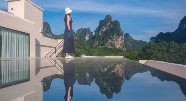 Yunlu · Yingshan Courtyard (Daxin Mingshi Store), Reserva ahora Hotel Hoteles en Chongzuo con piscina, Piscina