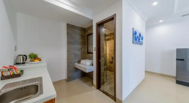 Standardní Dvoulůžkový s manželskou postelí pokoj Kiwi Hotel & Apartments