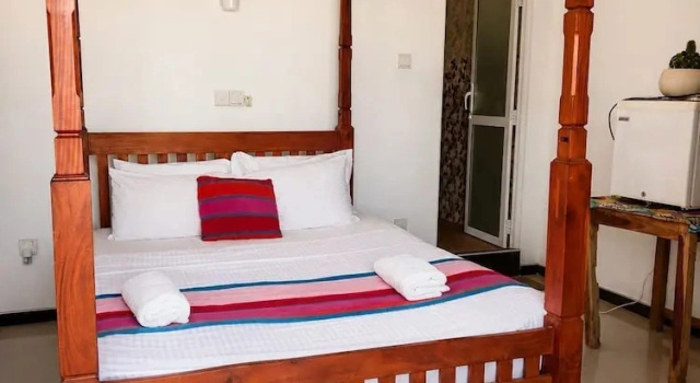 Двухместный номер Deluxe с балконом и с видом на море Kabalana Surf Hostel