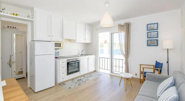Fantástico apartamento en primera línea de mar en Menorca, Buchen Sie Ferienwohnung Apartments in Menorca, Ferienwohnung