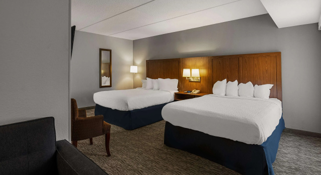 Standard Sechser Zimmer Best Western Bridgeview Hotel