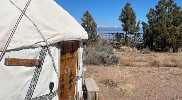 Трёхместный номер Standard Глэмпинг Agat Yurt Camp