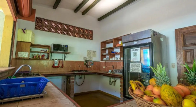 Кровать в общем номере Hostal La Casa de Felipe