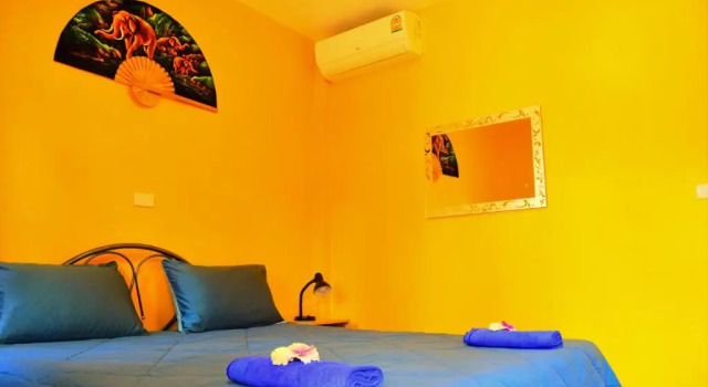 Двухместный номер Standard с балконом и с красивым видом из окна Villa Giacomelli Samui