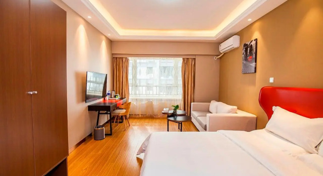 Номер Standard Wowqu Service Apartment·Dalian Jinzhou Shengli Road Ruibai Center