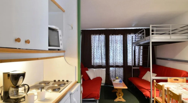 Belle Plagne Three-roomed Apartment for 5 People of 35mâ² And100, Забронировать Апартаменты/квартира Бель-Плань Ла-Плань-Тарантез