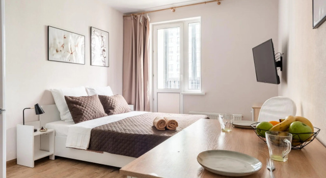 TaisApart on Yulian Semyonov Street, Rezervovat Apartmán Hotely v ZAO Area s parkováním, Parkování