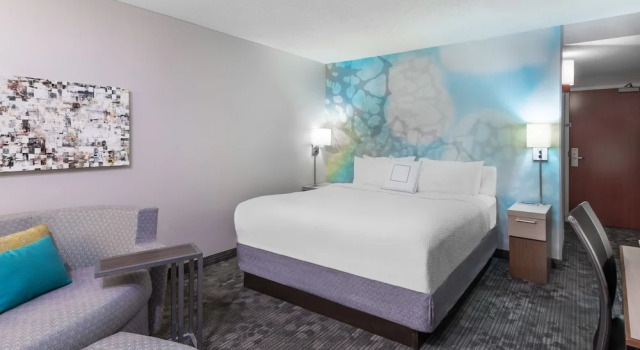 Двухместный номер Standard Courtyard by Marriott Lafayette Airport