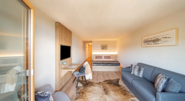 Двухместный номер Standard с балконом VIU Hotel Villars