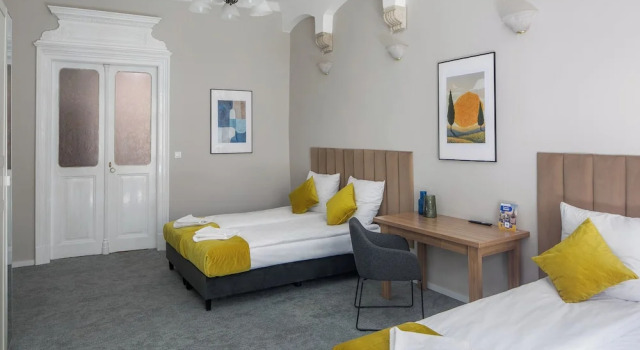 Четырёхместный номер Deluxe с видом на город Cracow Main Square Apartments