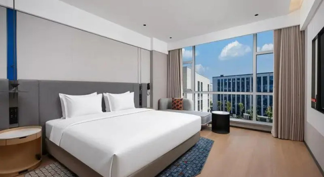 Двухместный номер Standard Holiday Inn Express Qingdao Jimo By Ihg