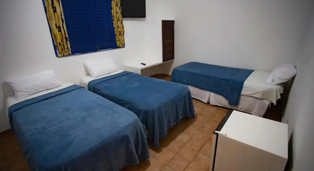 Трёхместный номер Standard Pousada Villa Grécia