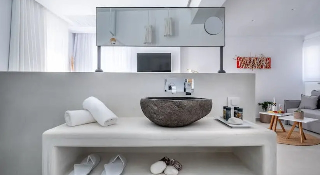 Двухместный номер Superior с видом на море Kantouni Beach Boutique Hotel