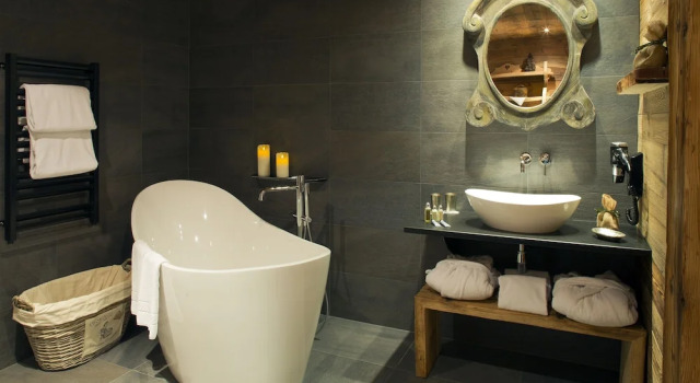 Двухместный номер Superior с балконом Hotel-Chalet de Tradition Hotel Hermitage