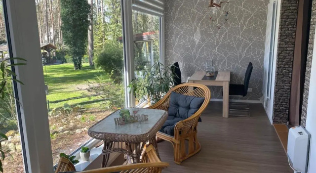 Коттедж NEUES Ferienhaus "Kolibri" direkt in Wandlitz See