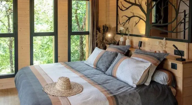 Deluxe double cottage Avec vue Les Lodges du Quercy
