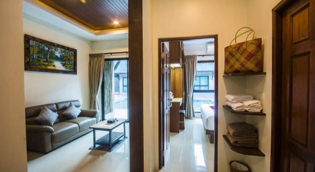 Семейный люкс с 2 комнатами The Scene Cliff View Villas
