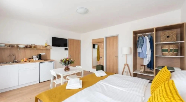 Camera doppia Classica con balcone Libero Apartments