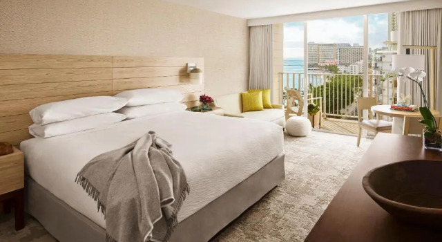 Двухместный номер с видом на океан Alohilani Resort Waikiki Beach