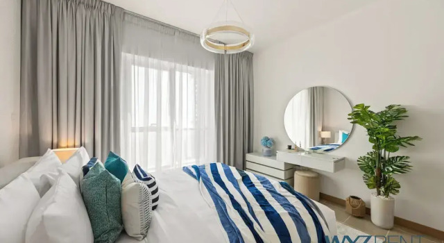 WYZ RENT|Salt&Sand Hamptons Glow 2BR SulafaMarina, Забронировать Апартаменты/квартира Апартаменты Эмирата Дубая, рядом с Остановка трамвая Marina Towers, Апартаменты/квартира
