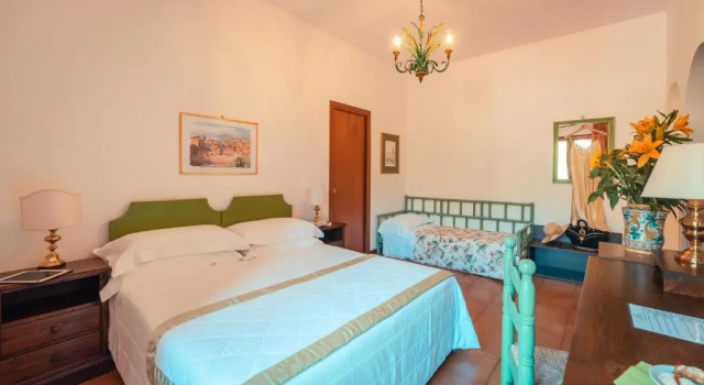 Семейный номер Standard с видом на сад Hotel Villa Sirina