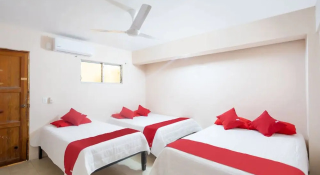 Семейный номер Standard Hotel Rosa del Alba, Barrio Mágico Centro Histórico de Chetumal