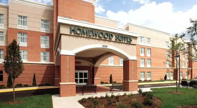 Кровать в общем номере Homewood Suites by Hilton - Charlottesville