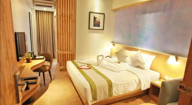 Двухместный номер Deluxe Liberta Hotel Jimbaran
