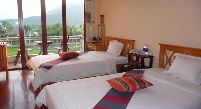 Mai Chau Valley View Hotel, Foglalás Szálloda Mai Chau Hoa Binh