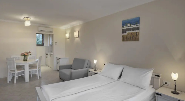 Студия с балконом и с видом на море Santa Marina Holiday Village