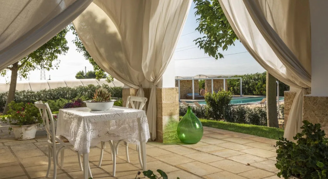 Двухместный номер Standard с красивым видом из окна Masseria Podere40 Country Hotel