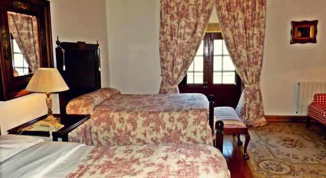Трёхместный номер Standard Hotel Rural Casa dos Viscondes da Varzea