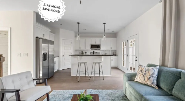 Апартаменты 1 King 1 Queen 2 Double Garage Washer Dryer