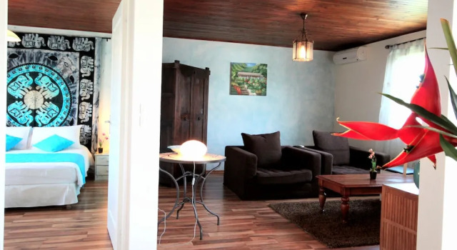 Apartament 1 dormitor cu vedere la mare L'Oasis de Terre Rouge