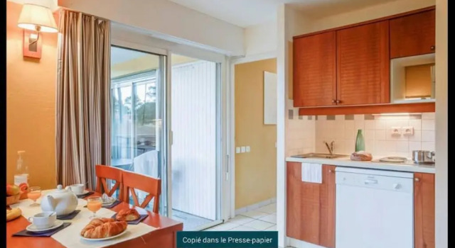 Апартаменты Appartement près lac et océan