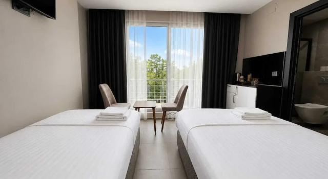 Двухместный номер Standard с видом на море Mersin Panorama Otel