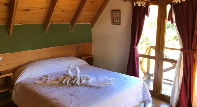 Коттедж с видом на сад Cabanas Duendes del Maiten