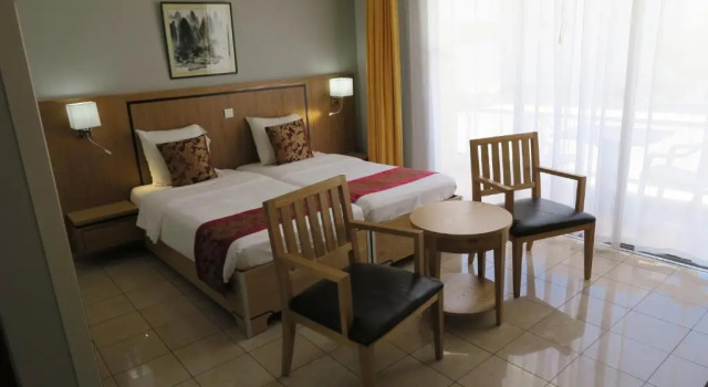 Klasický Dvoulůžkový s manželskou postelí pokoj Central Hotel