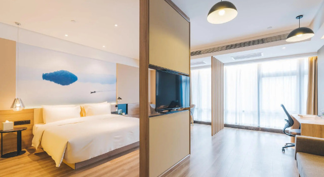 Atour Hotel Linhai Taizhou, Book Hotel Hoteller i Linhai med parkering, Parkering