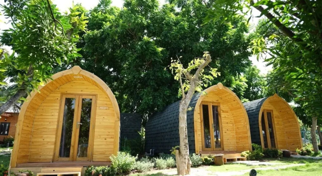 Коттедж с видом на сад Long Hải Channel Beach Resort