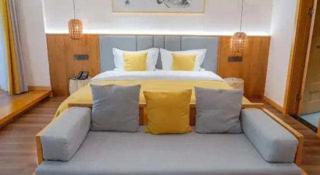Люкс с 2 комнатами с видом на горы Mount Qingcheng Liuhe · Bisu Wenquan Homestay