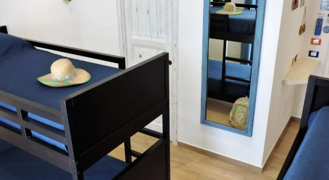 Кровать в общем номере Timbuktu Hostel